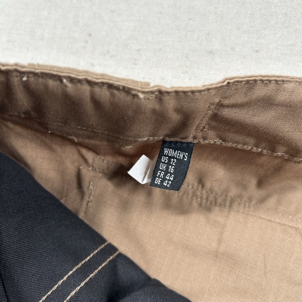Tru-Spec Pants Women 12 Tactical Cargo Utility Rip Stop Original Brown Uniform - Picture 4 of 10